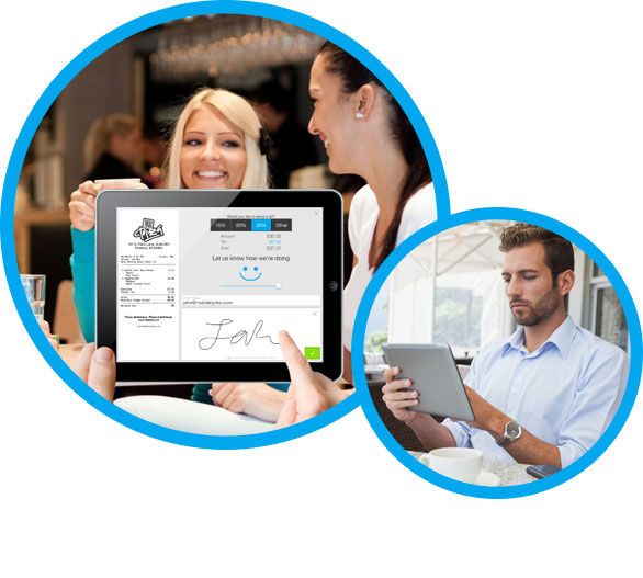 Electronic signature capture is simple and customer friendly